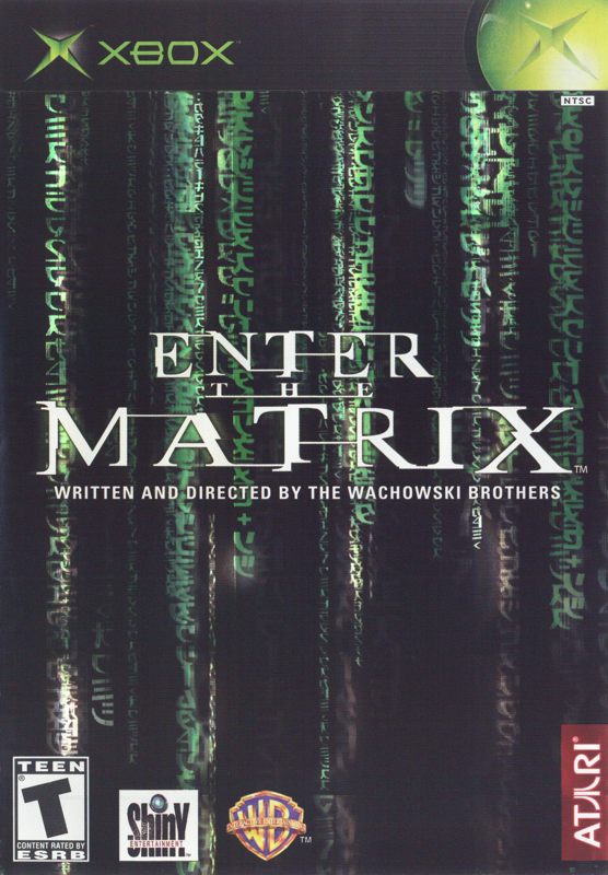 Enter the Matrix box art for Xbox
